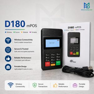 PAX D180C Pinpad Micro ATM – Portable RuPay Transaction Device for CSP