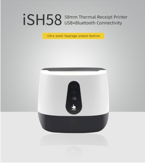 DaSh iSH58 Thermal Receipt Printer USB and bluetooth - Image 4
