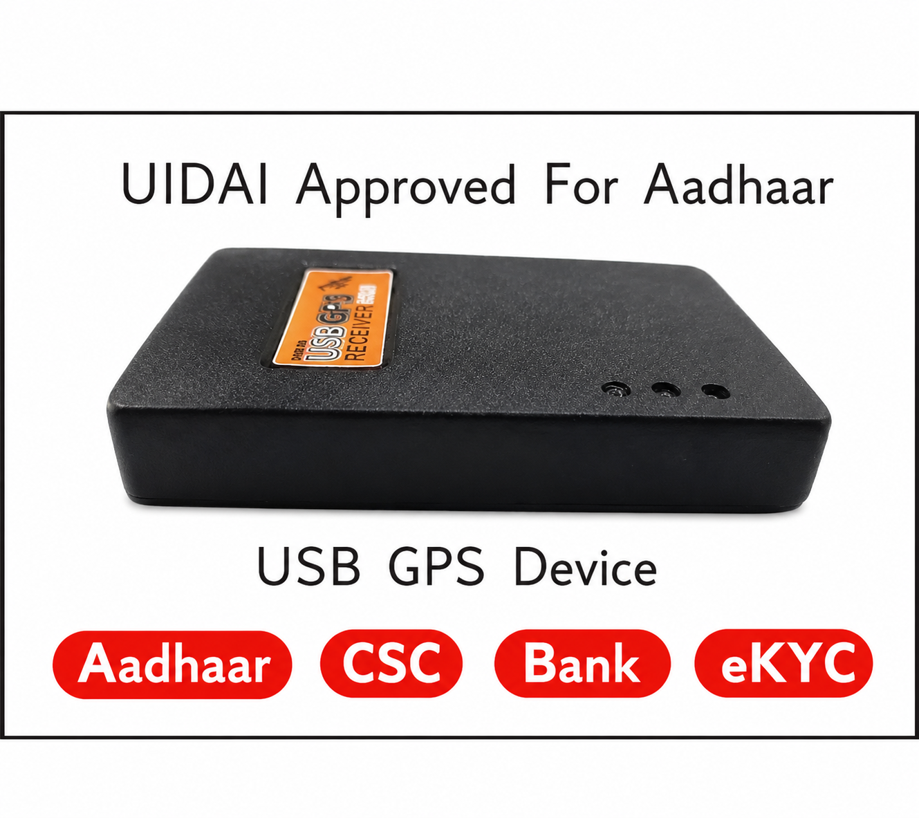 UGR 86/89 USB GPS Receiver with L1–L5 NavIC Support | High Accuracy Multi-Band GNSS Device | Plug & Play - Image 3