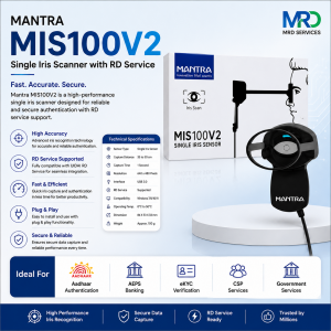Mantra MIS100V2 Iris Authentication Device with RD Service
