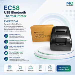 EC58 USB Bluetooth Thermal Printer Everycom